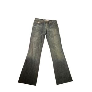 JOES JEANS Women's Flare Denim Jeans Blue Wash Size 27 Made in USA